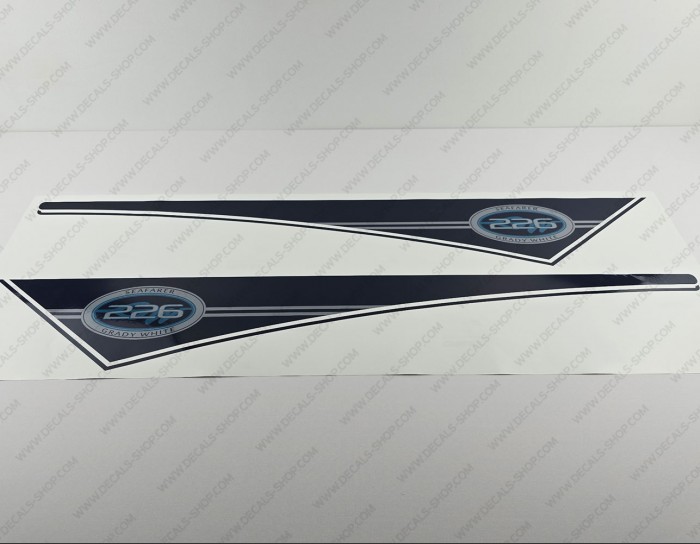 Grady White 226 Seafarer Pendant For Newer Models Decals Set of 2 x 37"